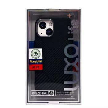 Чехол-накладка Luxo Creative PC для смартфона Apple iPhone 15, TPU, черный 124 (235839)