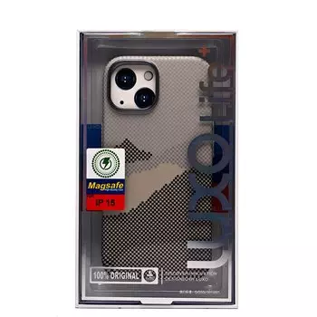 Чехол-накладка Luxo Creative PC для смартфона Apple iPhone 15, TPU, серый 125 (235840)