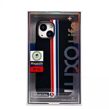 Чехол-накладка Luxo Creative PC для смартфона Apple iPhone 15, TPU, черный 129 (235844)