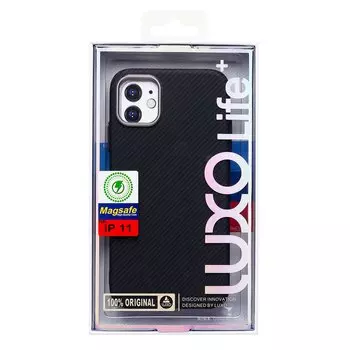 Чехол-накладка Luxo Creative PC для смартфона Apple iPhone 11, TPU, черный 123 (235888)