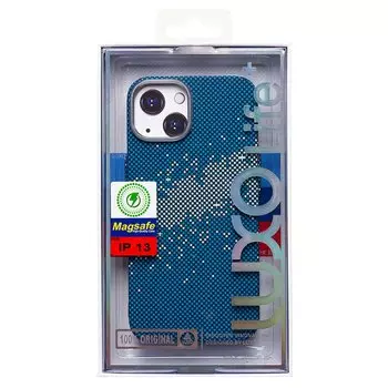 Чехол-накладка Luxo Creative PC для смартфона Apple iPhone 13, TPU, синий 135 (235870)