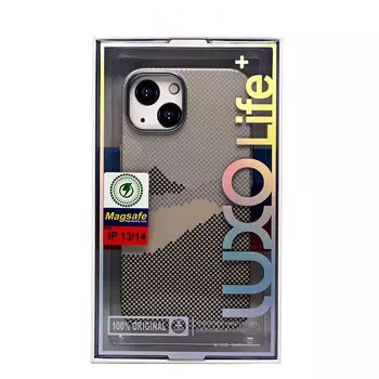 Чехол-накладка Luxo Creative PC для смартфона Apple iPhone 13/iPhone 14, TPU, серый 125 (235877)
