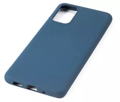 Чехол-накладка mObility Case для смартфона Samsung Galaxy S20+, пластик, синий (УТ000020612)