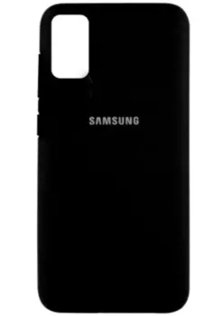 Чехол-накладка mObility софт тач для смартфона Samsung Galaxy A41, силикон, черный (УТ000020621)