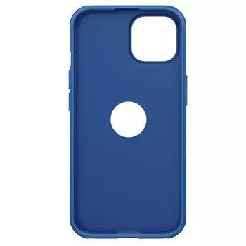 Чехол-накладка Nillkin Super Frosted Shield Pro для смартфона Apple iPhone 15 Plus, пластик, силикон, синий (4020268)