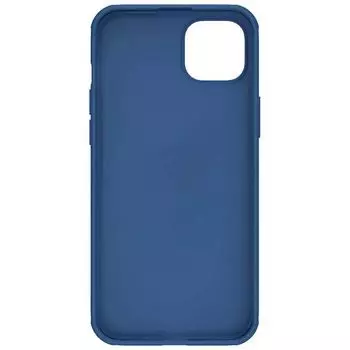 Чехол-накладка Nillkin Super Frosted Shield Pro для смартфона Apple iPhone 15 Plus, пластик, силикон, синий (4020242)