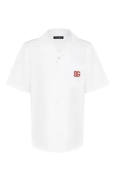 Хлопковая рубашка Dolce & Gabbana