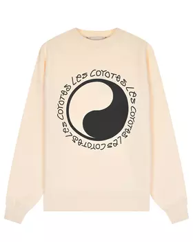 Свитшот с принтом "Инь-Ян" Les Coyotes de Paris детский