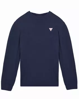 Темно-синий джемпер с лого Guess детское