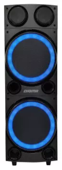 Музыкальный центр Digma MS-14 черный