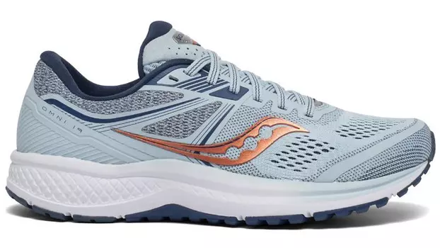 Кроссовки женские SAUCONY OMNI 19 (Голубой, 9,0, )