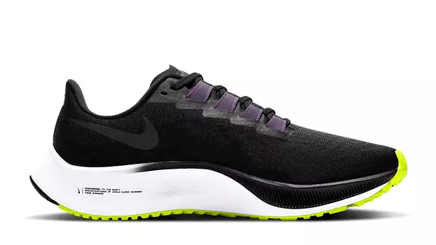 Кроссовки женские WMNS NIKE AIR ZOOM PEGASUS 37 (черный, 5,5, )