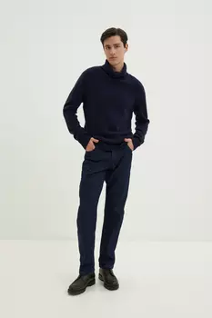 Утепленные джинсы straight fit мужские