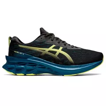 Кроссовки мужские ASICS NOVABLAST 2 (Black/Glow Yellow, 11.0, 1011B192-002-11)