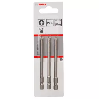 Набор бит Bosch PZ1x89мм 3шт (581)