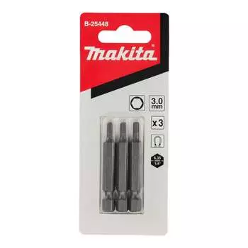 Набор бит Makita HEX3х50мм 3шт (B-25448)