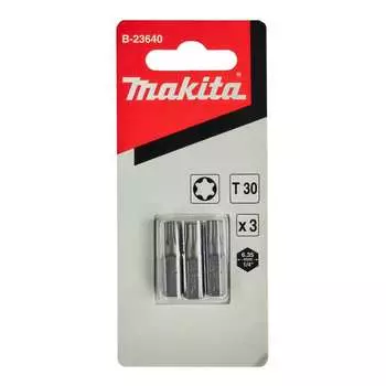 Набор бит Makita T30х25мм 3шт (B-23640)