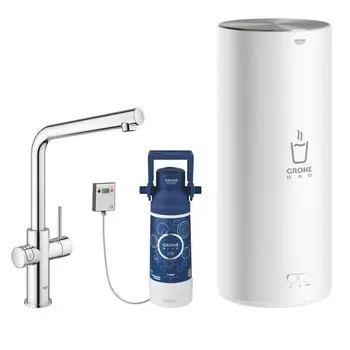 Смеситель для кухни Grohe Red Duo New 30325001 с водонагревателем