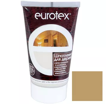 Шпатлевка акриловая по дереву Eurotex Дуб 0,225 кг