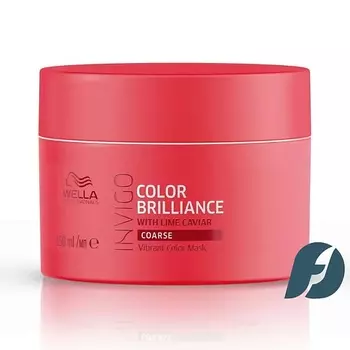 WELLA PROFESSIONALS Маска для окрашенных жестких волос Invigo Color Brilliance COARSE 150.0