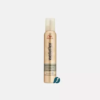 WELLA Мусс для волос блеск и фиксация WELLAFLEX SHINY HOLD 200.0