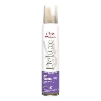 WELLA Мусс для волос Deluxe PURE FULLNESS суперсильная фиксация