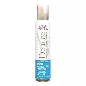 WELLA Мусс для волос суперсильная фиксация Deluxe Wonder Volume & Protection