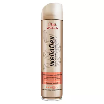 WELLA Wellaflex Лак для укладки волос "C увлажняющим комплексом" экстрасильной фиксации