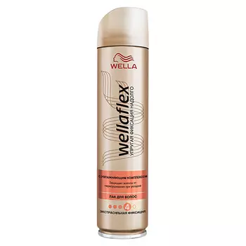 WELLA Wellaflex Лак для укладки волос "C увлажняющим комплексом" экстрасильной фиксации