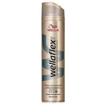 WELLA Wellaflex Лак для укладки волос "Объем и восстановление" суперсильной фиксации