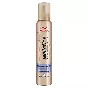 WELLA Wellaflex Мусс для укладки волос "Объем до 2-х дней" сильной фиксации