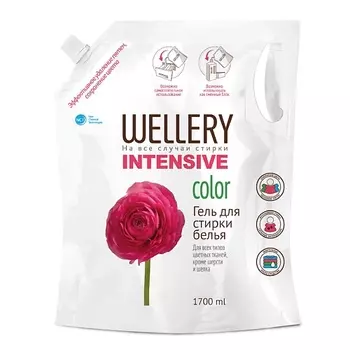WELLERY Концентрированное средство для стирки цветных вещей Intensive Color