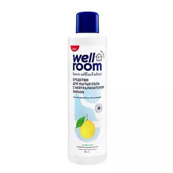 WELLROOM Средство для мытья пола c нейтрализатором запаха, цитрус Household Chemicals
