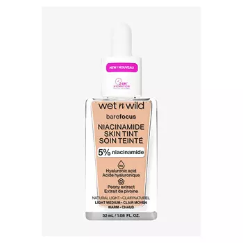 WET N WILD Тональный флюид Bare Focus Niacinamide Skin Tint