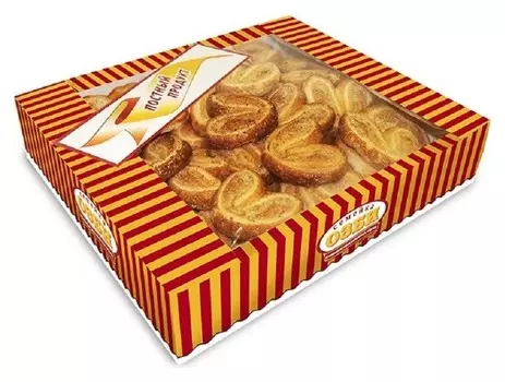 Печенье озби мини плюшки с маком и сахаром, 500г 991