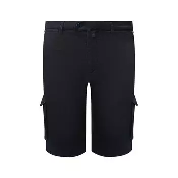 Шорты из смеси льна и хлопка Kiton