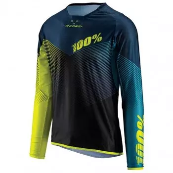 Велоджерси 100% R-Core-X DH LS Jersey Black
