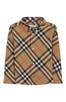 Хлопковая рубашка Burberry