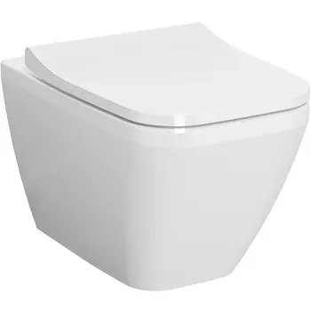 Чаша подвесного унитаза VitrA Integra Square белая без сиденья