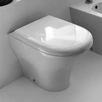 Унитаз приставной Kerasan Aquatech 371801 безободковый 55 см