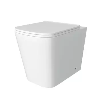 Унитаз приставной Teymi Helmi HD T40108 безободковый, сиденье микролифт