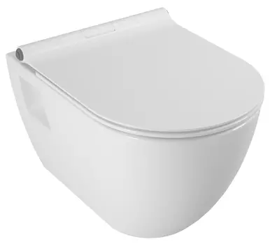 Унитаз подвесной Serel Smart SM46SL 52x35.5 см безободковый