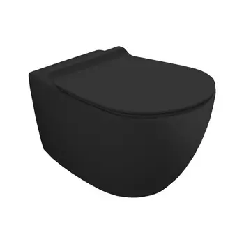 Унитаз подвесной Simas Vignoni VI18VERT nero matt черный матовый