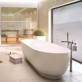 Ванна из искусственного камня Duravit Luv 180x85