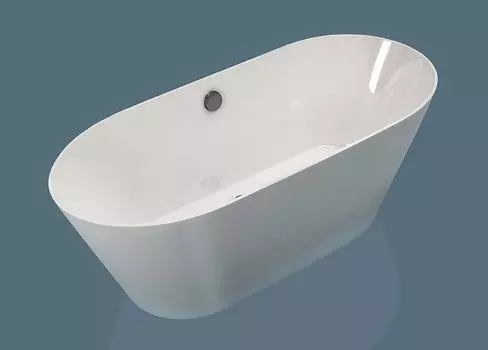 Ванна из искусственного камня ESSE Cebu 168x70 белая