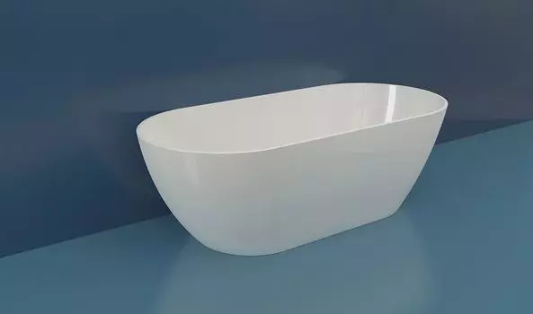 Ванна из искусственного камня ESSE Iceland 170x80 белая