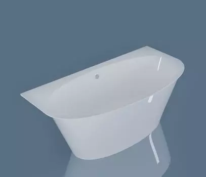 Ванна из искусственного камня ESSE Mindanao 180x85 белая