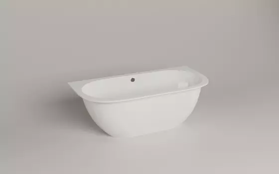 Ванна из искусственного камня ESSE Patmos 170x85 белая