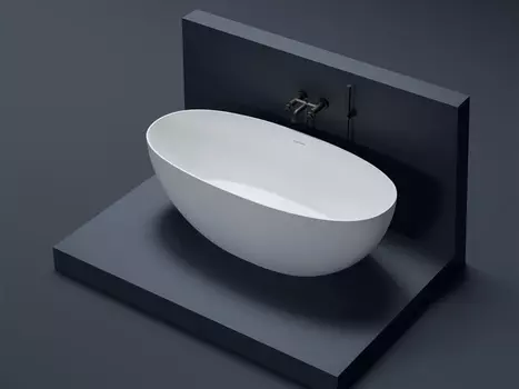 Ванна из искусственного камня Gruppo Treesse Vera V065BO 150х75