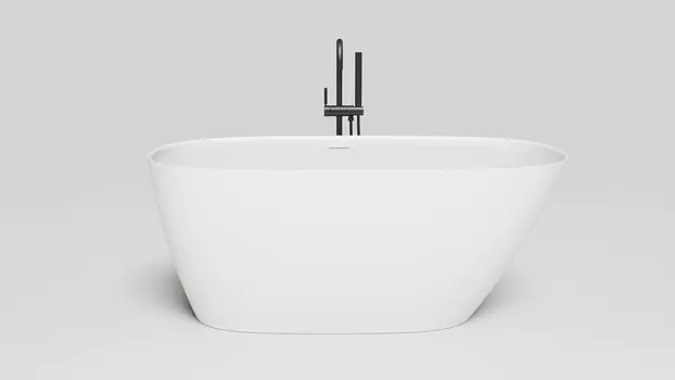 Ванна из искусственного камня Salini Sofia 102518G 150х75 отдельностоящая, белая глянцевая